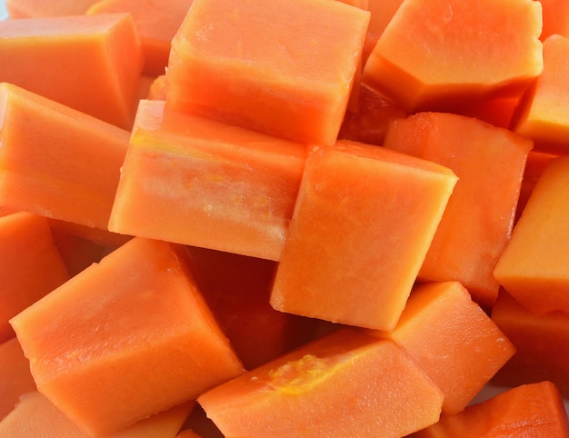 Sweet papaya fruit for a healthy