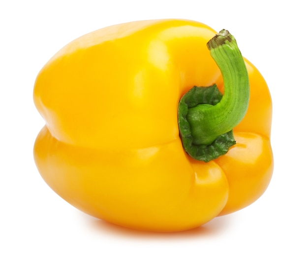 Sweet pepper isolated on white background