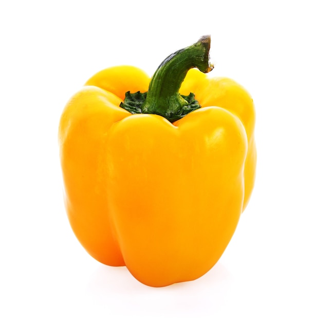 Sweet pepper on white background