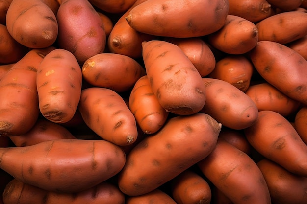 Sweet potato as texture