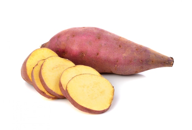 Sweet potato isolated