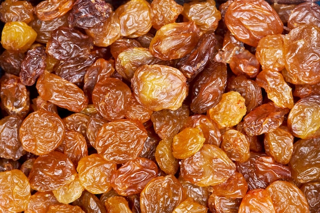 Sweet raisins can be used as background Hi resolution photo