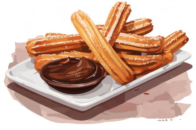 Sweet and savory churros delight