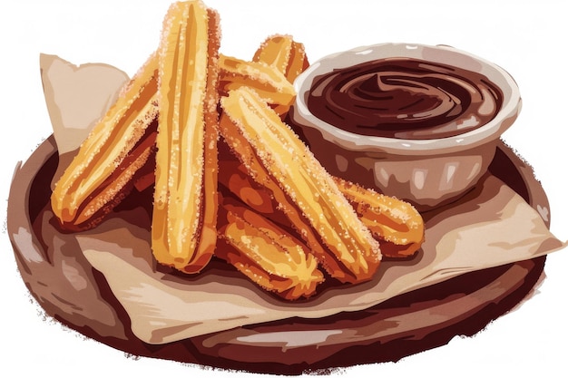 Sweet and savory churros delight