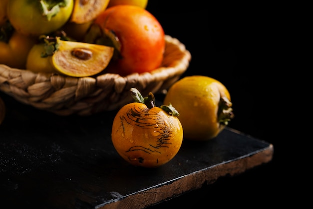 Sweet small persimmons