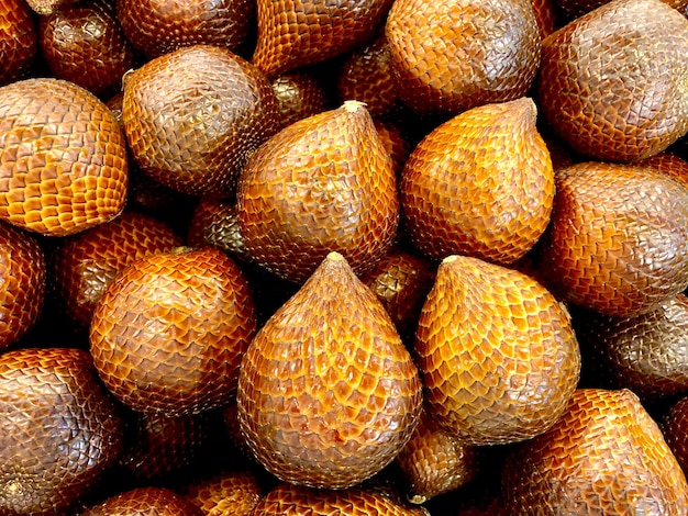 Sweet snakefruit from indonesia