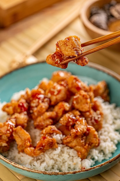 Sweet and sour chicken