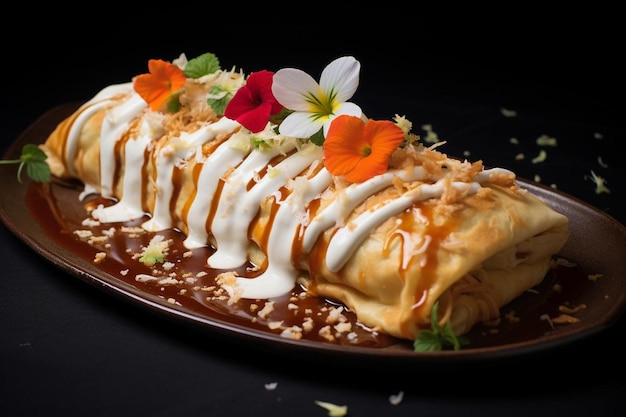 Sweet and Spicy BBQ Chicken Enchiladas