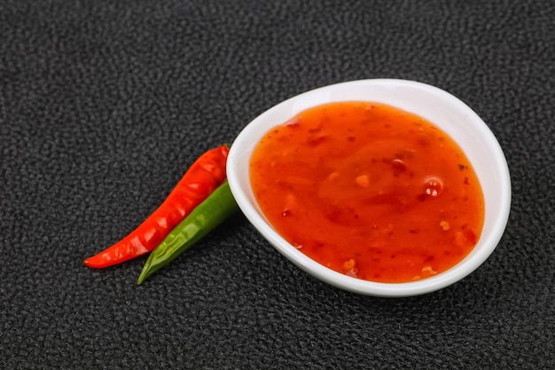 Photo sweet and spicy chilli sauce