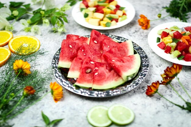 Sweet summertime bliss juicy watermelon a hydrating delight packed with refreshment