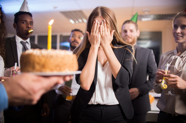 誕生日のサプライズ