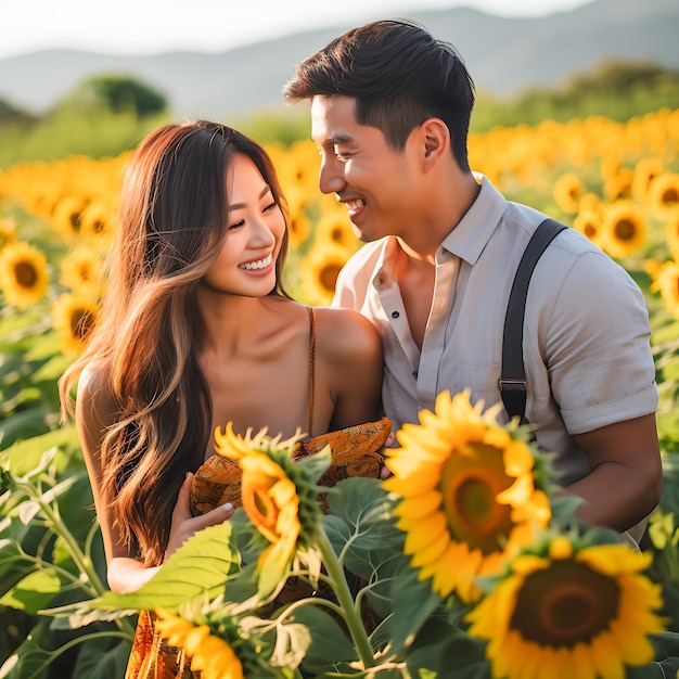 A Sweet Surprise Young Couple's Romantic Valentine's Day Celebration with Heartfelt Gift Exchange