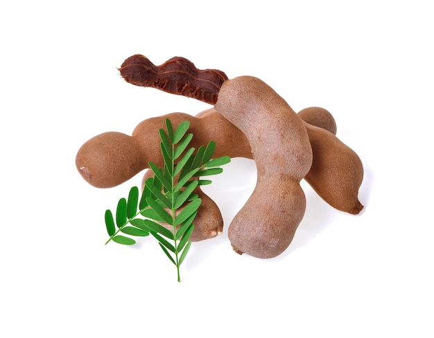 Photo sweet tamarind isolated