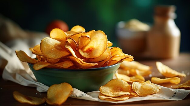 sweet and tasty chips