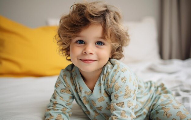 Sweet Youngster in Sleepwear