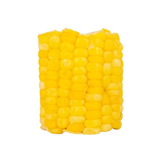 Sweetcorn isolated on white background