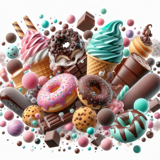 sweets illustration