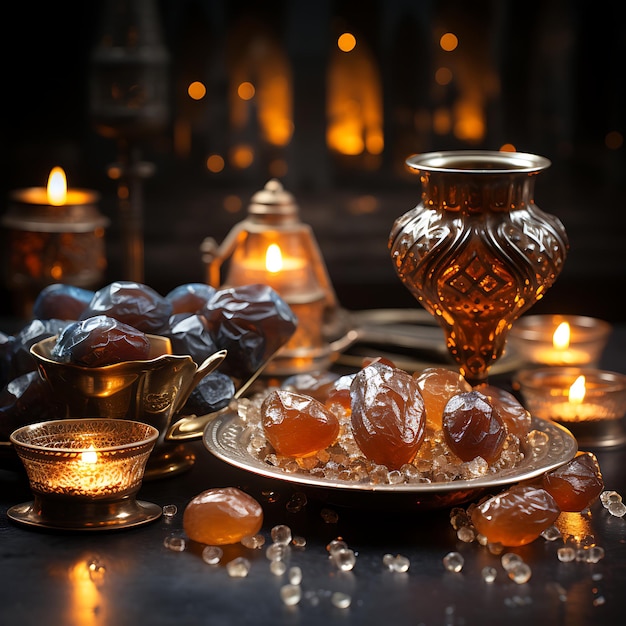 Sweets and Treats of Ramadan Ramadan Background Images