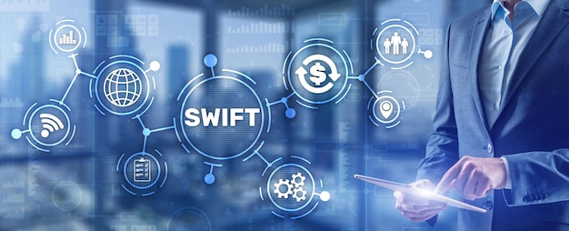 SWIFT Vereniging voor Wereldwijde Interbank Financiële Telecommunicatie Financiële Banking regelgeving concept