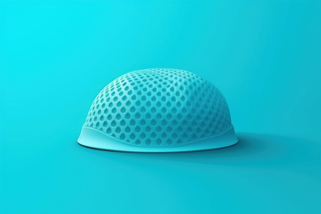 Swimming cap background Generate Ai