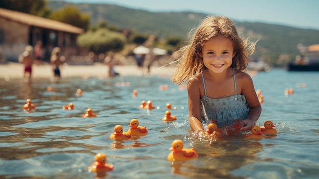 swimming lesson