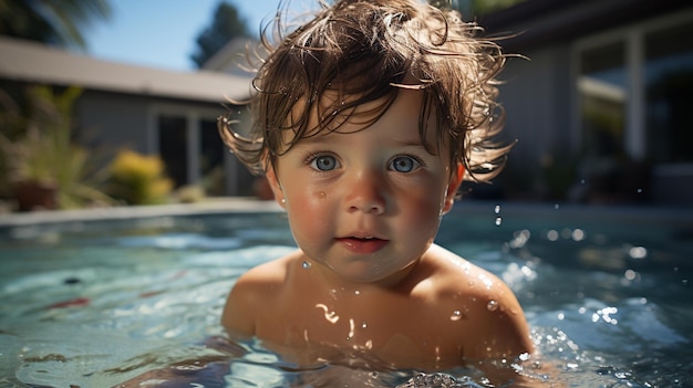 swimming lesson