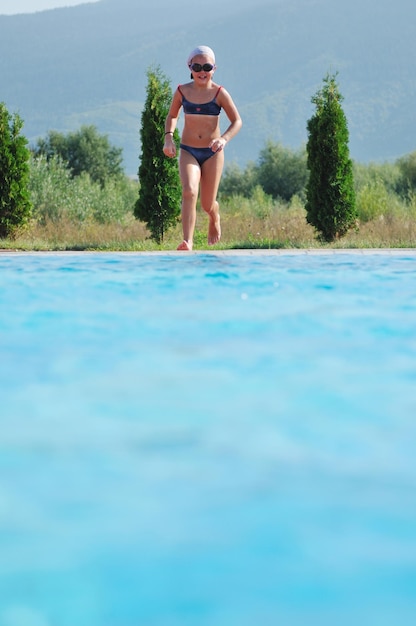 swimming pool fun