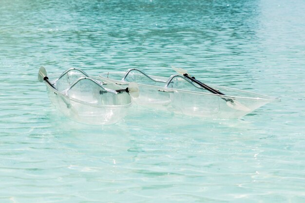 Swimming pool in sea