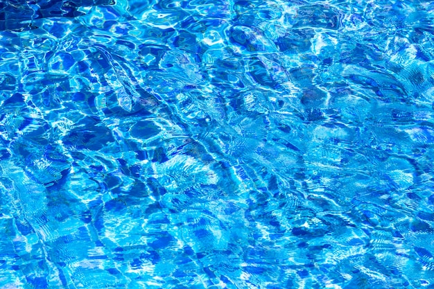 Superficie dell'acqua della piscina