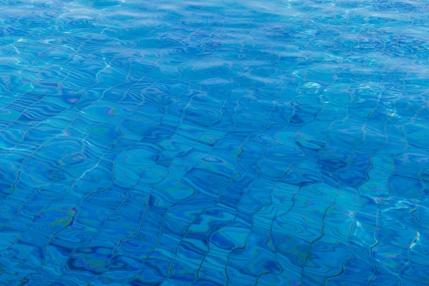 Swimming pool water surface