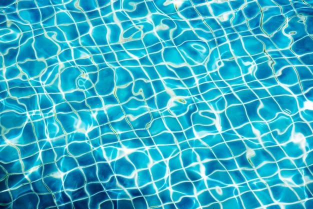 Onda dell'acqua della piscina strutturata