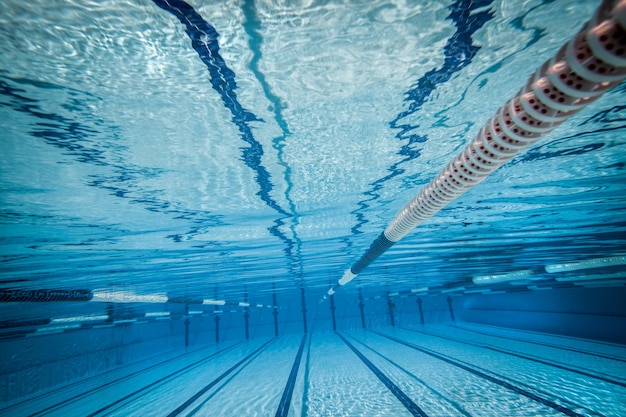 swimming pool under water ...