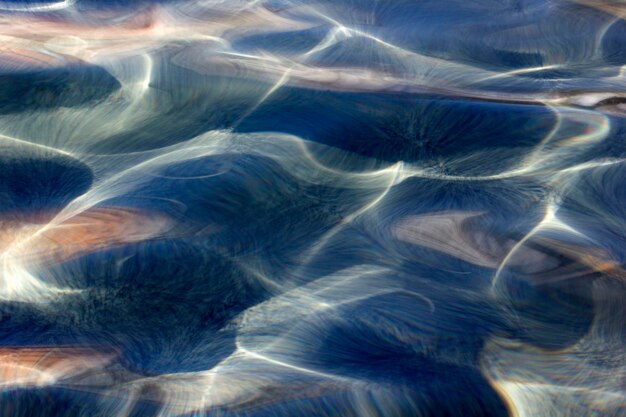 Swimming pool wave pattern background