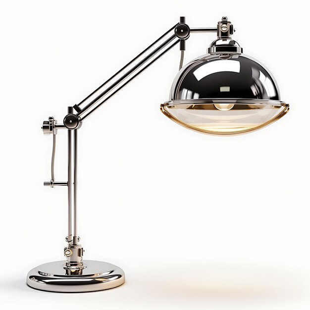 Swing Arm Lamp Stylish Isolated Design for Podcasting Content Creation and Room Decor