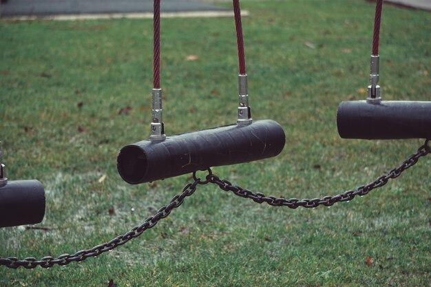 swing in the playground        