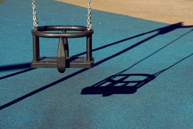 Swing in the playground