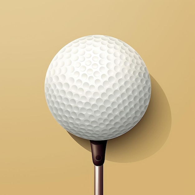 Swinging in Style Discover the Perfect Golf Ball Club Clipart Illustrations