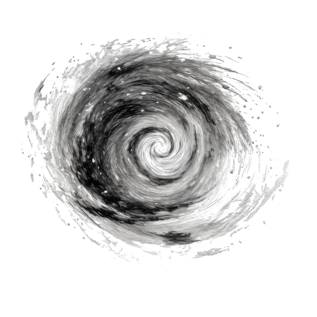 Swirl swirling galaxy ai generated