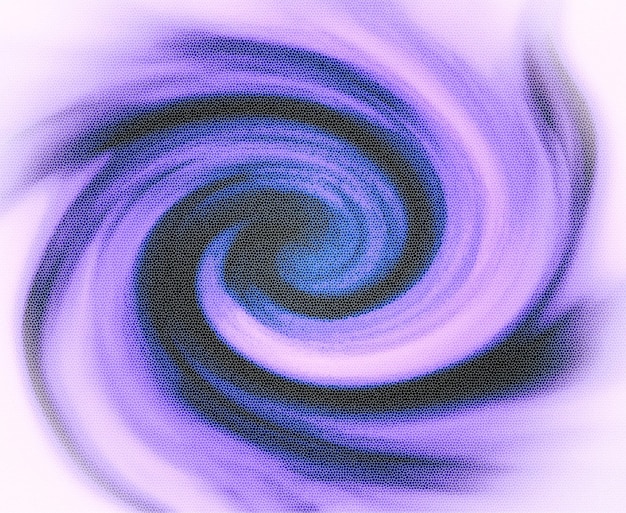 Foto swirl twirl cell bagliore viola astrazione sfondo digitale