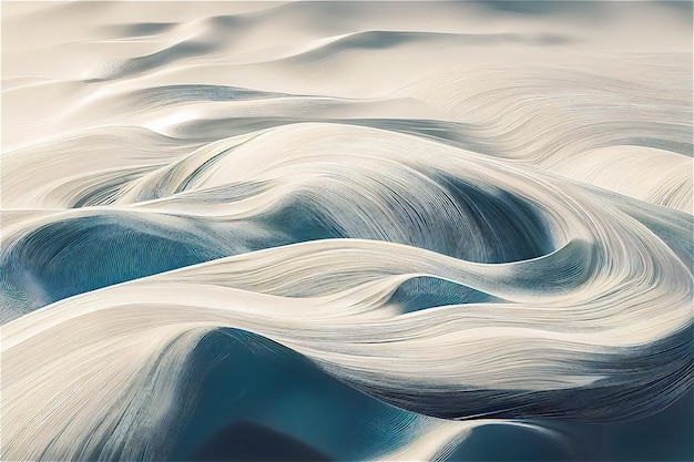 Swirling polar background