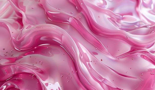 Swirling roze en witte abstracte achtergrond textuur