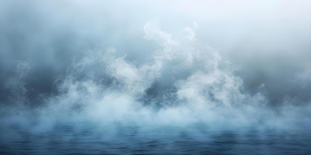 Swirling Smoke and Vapor in a Misty Environment Concept Smoke Photography Foggy Atmosphere Vaporous Hues Visual Effects Dreamy Settings