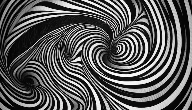 Swirling vortex of water creates mesmerizing illusion generated by AI