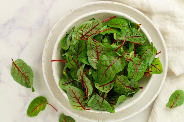 swiss chard leaves mangold