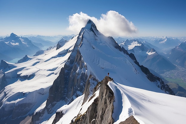 the Swiss peak