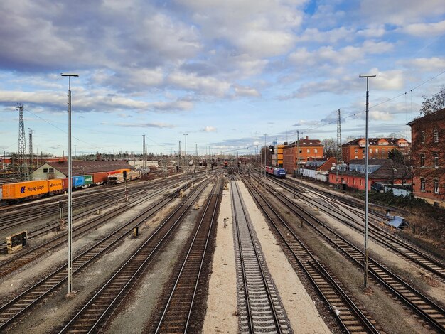 Switch yard in nuremberg