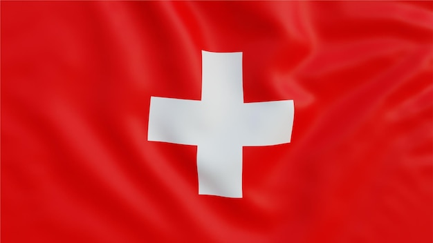 Photo switzerland flag