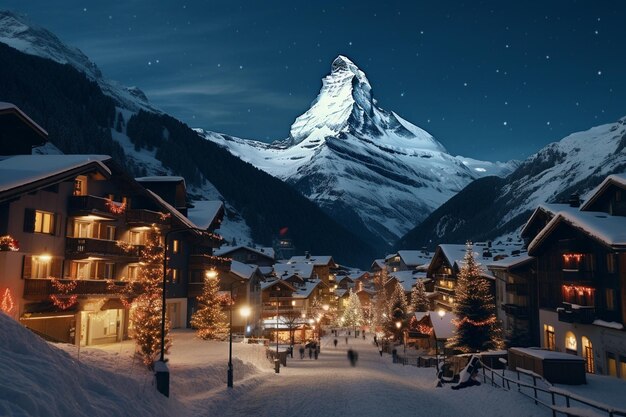Швейцария, рождественская атмосфера