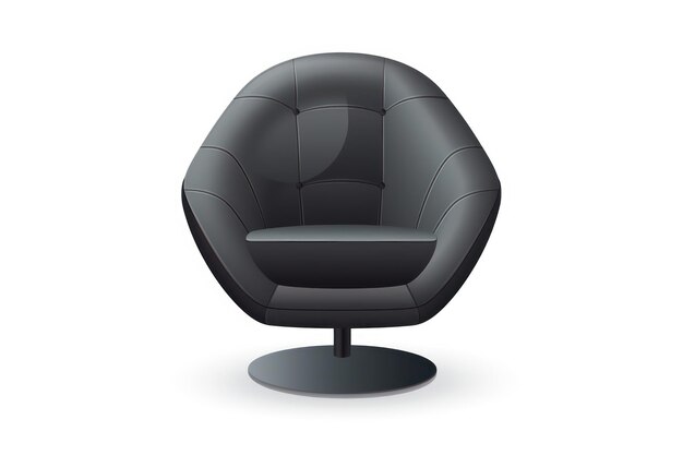 Swivel chair icon on white background ar 32 v 52 Job ID aae7dbe9fdf04e33bc8c8f20ff6cb823