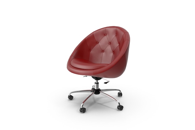 Swiver Chair Red